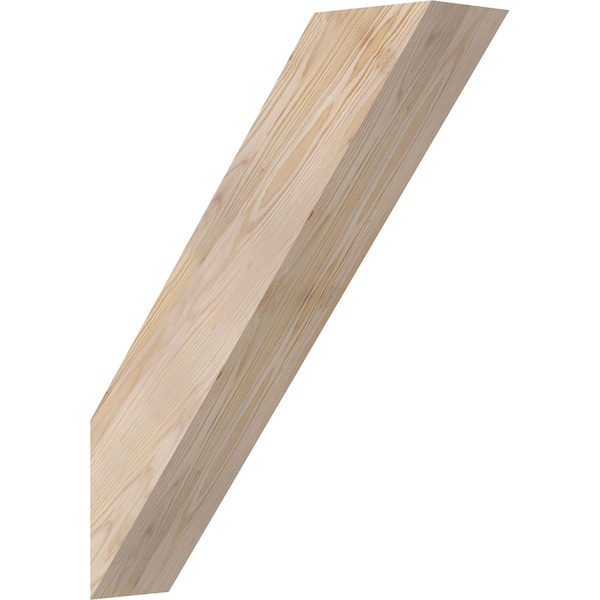 Ekena Millwork 5 1/2"W x 22"D x 28"H Traditional Smooth Knee Brace, Douglas Fir BRC06X22X28TRA00SDF - main